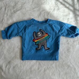 Hanna Andersson 3-6 Months Sloth Sweatshirt